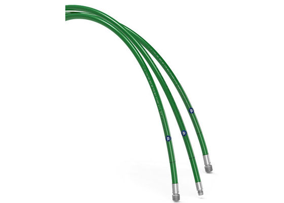 Récupération de l'huile 110Mpa tuyau à ultra-haute pression couleur verte ID 6.4MM