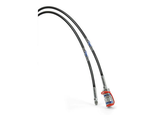 DN4 Flexible à 4 couches tuyau hydraulique haute pression 140MPa Résistance à l'abrasion