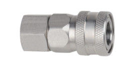 Accouplement rapide pneumatique en acier inoxydable 1.6Mpa Accouplement de raccordement rapide