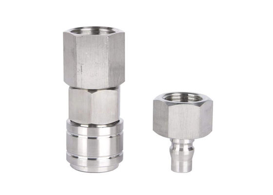 1.5Mpa C type connecteur rapide en acier inoxydable 304 auto-verrouillage