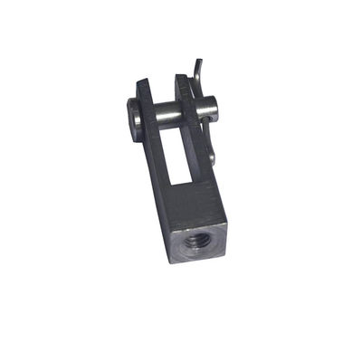 Surface passivée de clevis à bout de tige YOKE M6 SS304 avec broche partagée