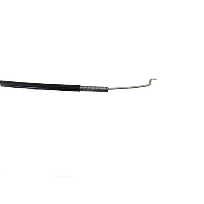 Assemblage de câble avec poignée ronde noire 940 mm Longueur 76 mm Voyage SS316 câble de câble conduit noir