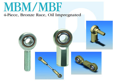 MBM/MBF série Bronze Race Rod Ends Conception basse friction