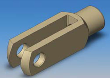 Série TXLC épingles à clevis filetées, acier au carbone zinc plaqué petites épingles à clevis