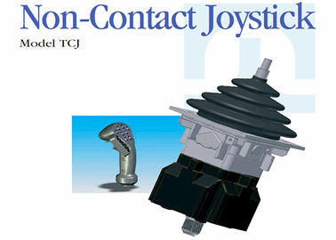 Levier de commande manuelle électronique de la série TCJ joystick industriel sans contact