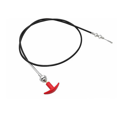 Cable à arrêt et débranchement personnalisés avec tête non verrouillée