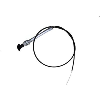 Assemblage de câble de commande noir avec poignée en T à verrouillage par torsion pour systèmes de télécommande
