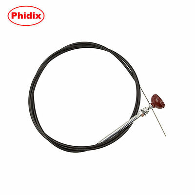 Cable de commande résistant aux températures élevées avec bouton rouge de prise de courant