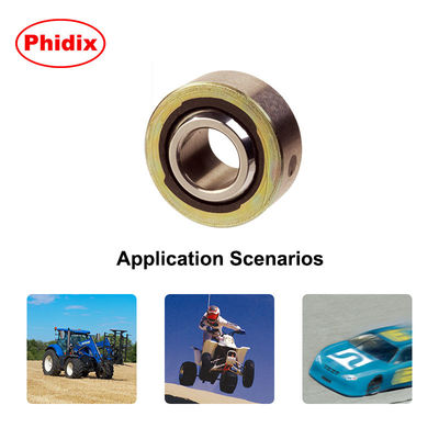 com p roulement à billes sphériques moulé course auto-lubrifiant conception de fente de chargeur