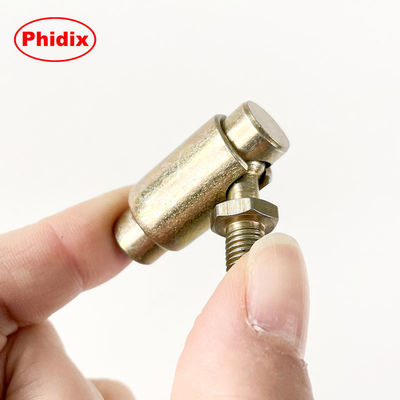 Série S/SS/SC Joints à billes à déconnexion rapide Des conceptions de manches et de pinces à ressort pour les systèmes agricoles et de manutention de matériaux Acier plaqué zinc avec boutons thermiquement traités