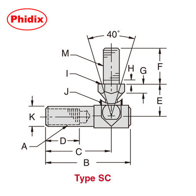 Série S/SS/SC Joints à billes à déconnexion rapide Des conceptions de manches et de pinces à ressort pour les systèmes agricoles et de manutention de matériaux Acier plaqué zinc avec boutons thermiquement traités