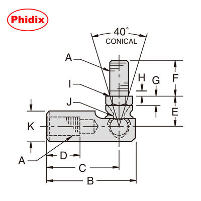 Des joints à billes durables de la série SR-G pour des applications à fortes vibrations et à forte usure.