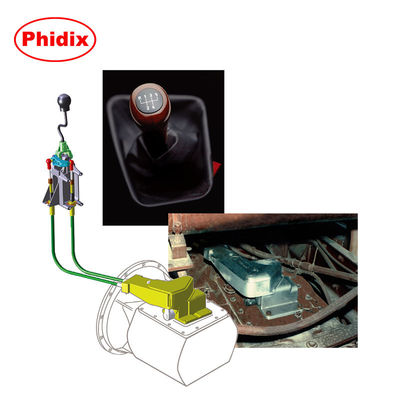 Transformateur à distance à faible entretien pour les camions et les bus. Système de transmission manuelle durable avec câbles résistants à la corrosion. Prêt pour les conditions difficiles et les flottes mondiales.