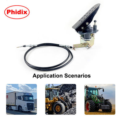 CH530/CH531 Pédales d'accélérateur lourdes pour camions et machines tout-terrain. Système de retour à ressort à double configuration. Conception durable prête à l'OEM avec faible entretien et résistance à la corrosion.