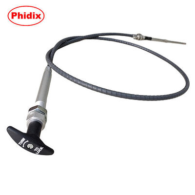 Câble de commande push-pull à poignée à verrouillage par torsion — Solution de commande mécanique robuste