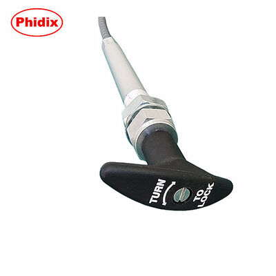 Câble de commande push-pull à poignée à verrouillage par torsion — Solution de commande mécanique robuste