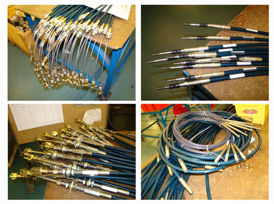 Cable de commande personnalisé en nylon en gaine extérieure Diamètre du câble de 2 à 10 mm Applications de câblage personnalisables pour l'automatisation industrielle