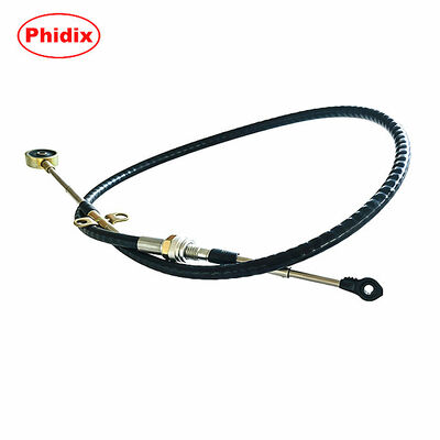 Câble de commande de changement de vitesse push-pull léger avec cloison filetée et embout de tige