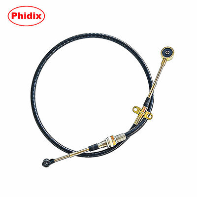 Câble de commande de changement de vitesse push-pull léger avec cloison filetée et embout de tige