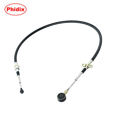 Câble de commande de changement de vitesse push-pull léger avec cloison filetée et embout de tige