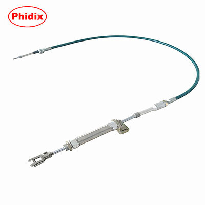 Ensemble de câbles de commande push-pull robuste en acier inoxydable, avec cylindre, pour contrôle mécanique industriel et automobile