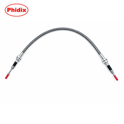 Câble de commande push-pull réglable à double extrémité entièrement assemblé pour le contrôle de mouvement mécanique industriel