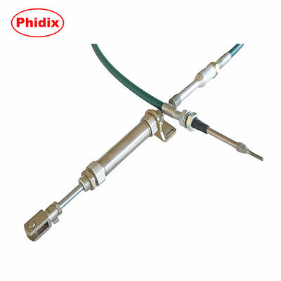 Ensemble de câbles de commande à traction-poussée en acier inoxydable avec cylindre de stabilisation intégré pour les applications résistantes à la corrosion