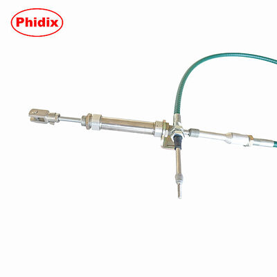 Ensemble de câbles de commande à traction-poussée en acier inoxydable avec cylindre de stabilisation intégré pour les applications résistantes à la corrosion