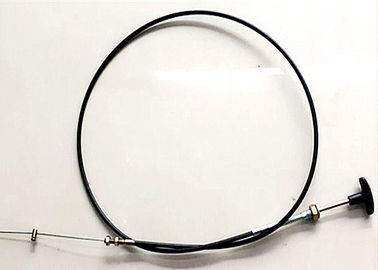 Cable de commande noir sans verrouillage / Tête de câble de commande à traction flexible