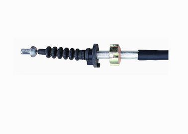 Cable d'embrayage automatique en acier au carbone plaqué / Cable de commande de frein noir Longueur personnalisée