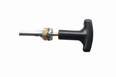 Assemblage de câble de contrôle de la résistance à haute température de 3700 mm de long avec poignée en T noir