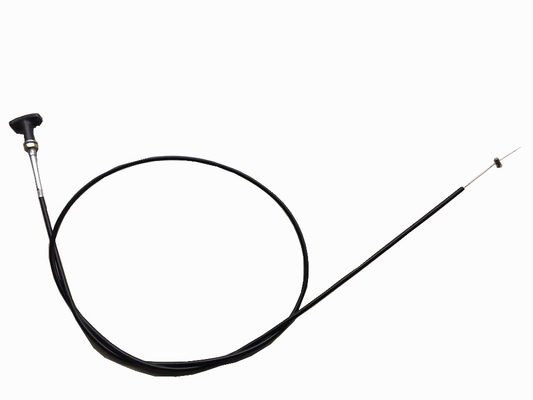 Le câble de commande de la transmission en T noir est soudé et perforé de 3700 mm de long