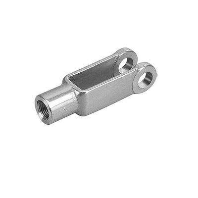Faible résistance à la poussée et à la traction des raccords de fin de câble en acier fil de clevis 1/4 - 28 RH U Fork