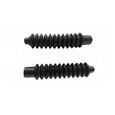 IATF16949 Extrémité du câble noir L 128MM OD 25MM EPDM Bellow