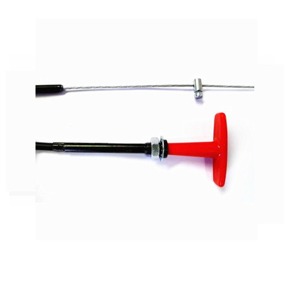 Assemblage de câble de commande à manche rouge T pour le contrôle de l'accélérateur / vanne de régulation